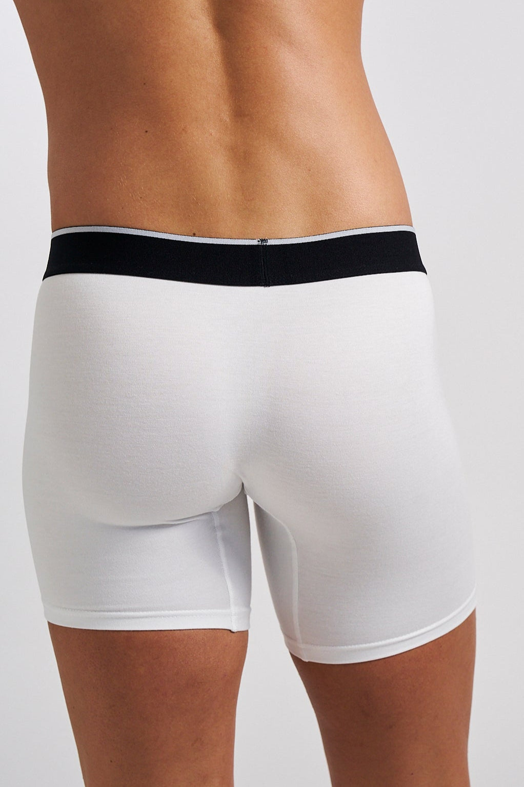 White on Black Men's Underwear