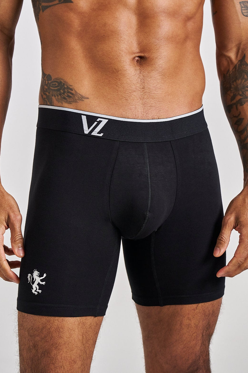 Black on White Men's Underwear