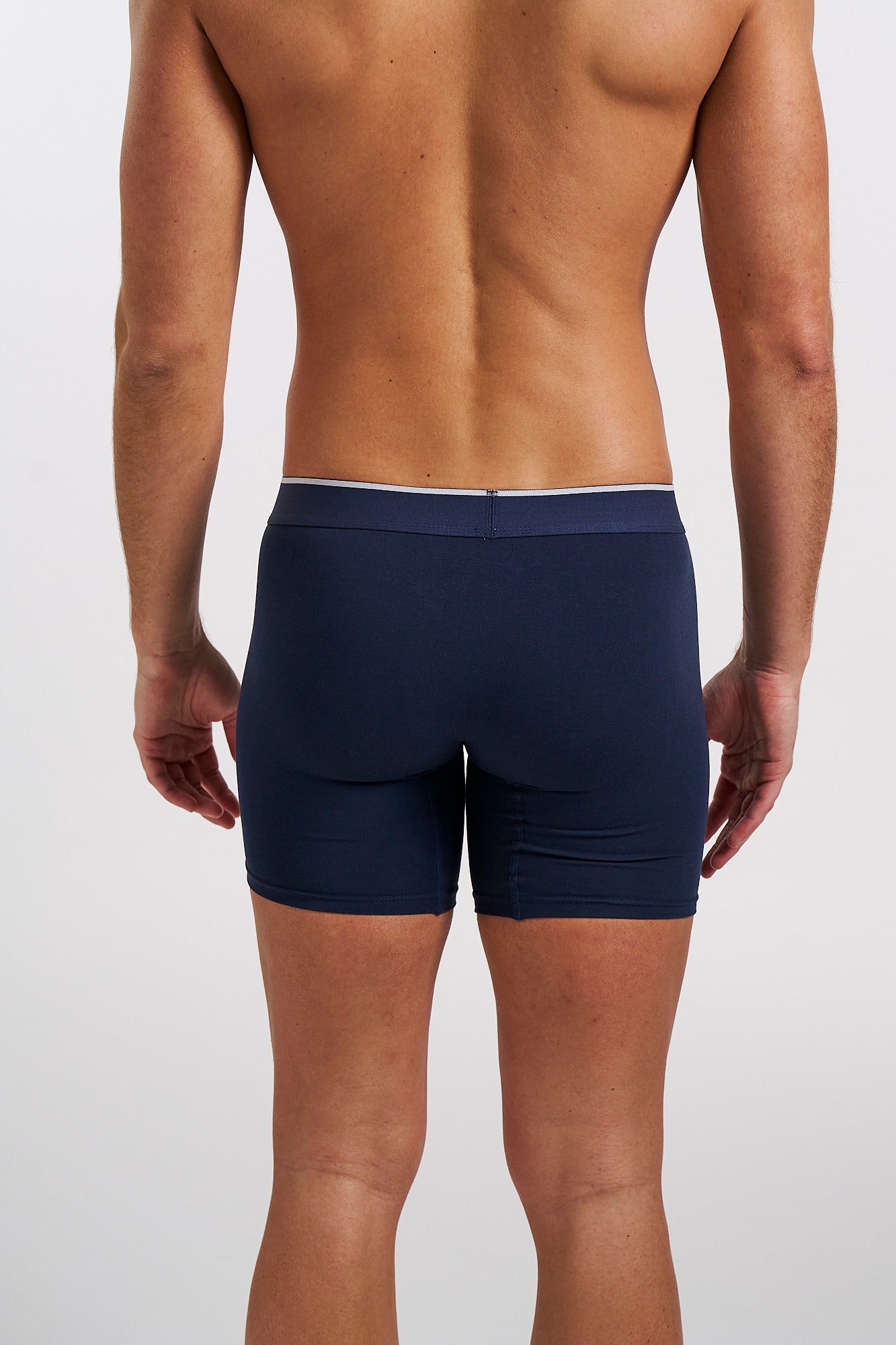 Blue on White Men's Underwear