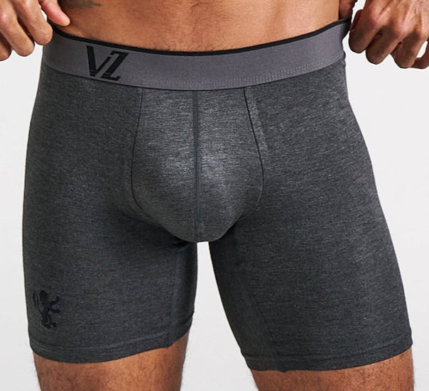 Grey on Black Men's Underwear